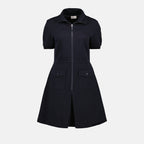 Vestidos Robe évasée Moncler Azul Femme