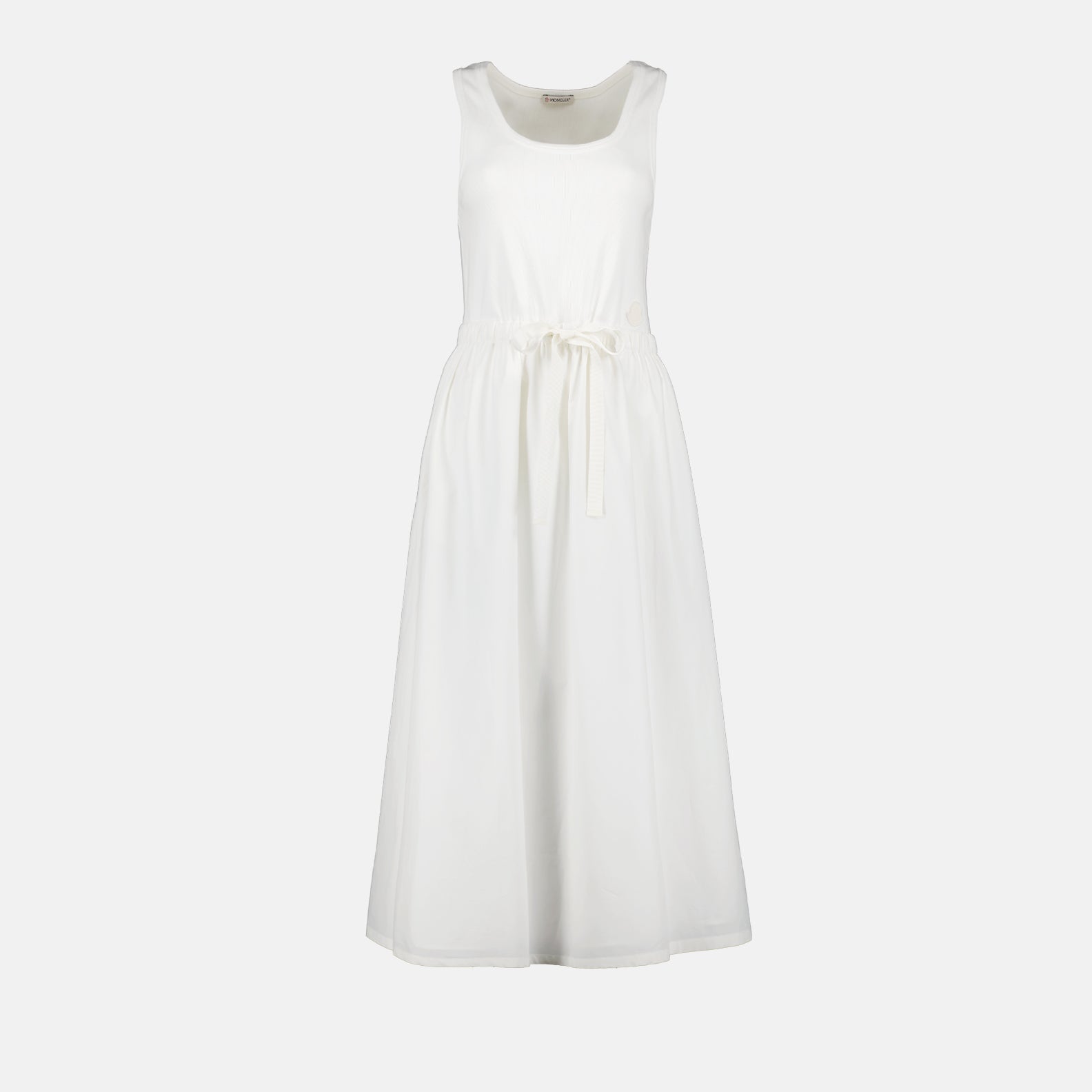 Abiti Abito Lungo Moncler Bianco Femme