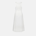 Kleider Maxikleid Moncler Weiß Femme
