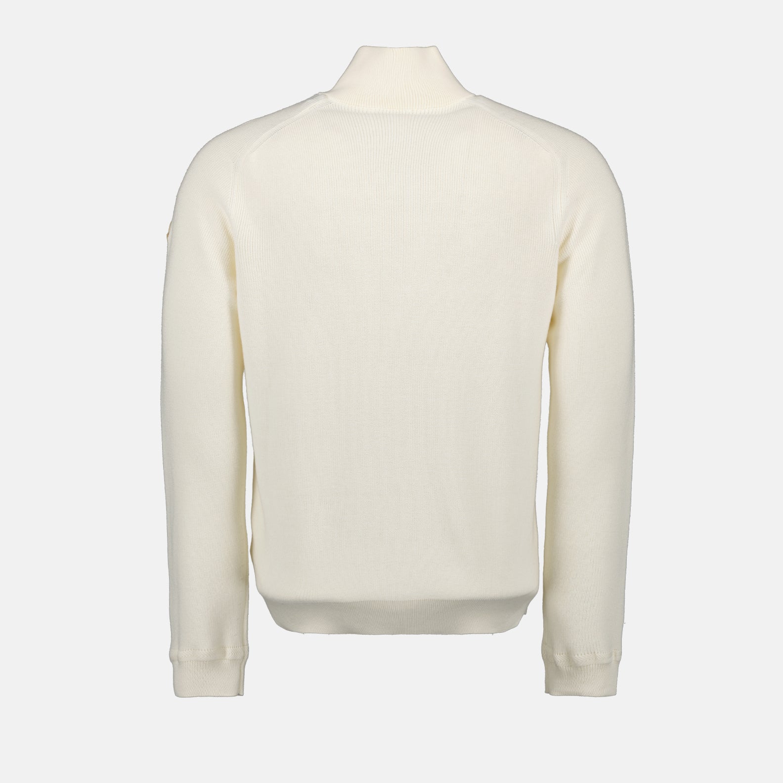 Maille Pull à zip Moncler Blanc Homme