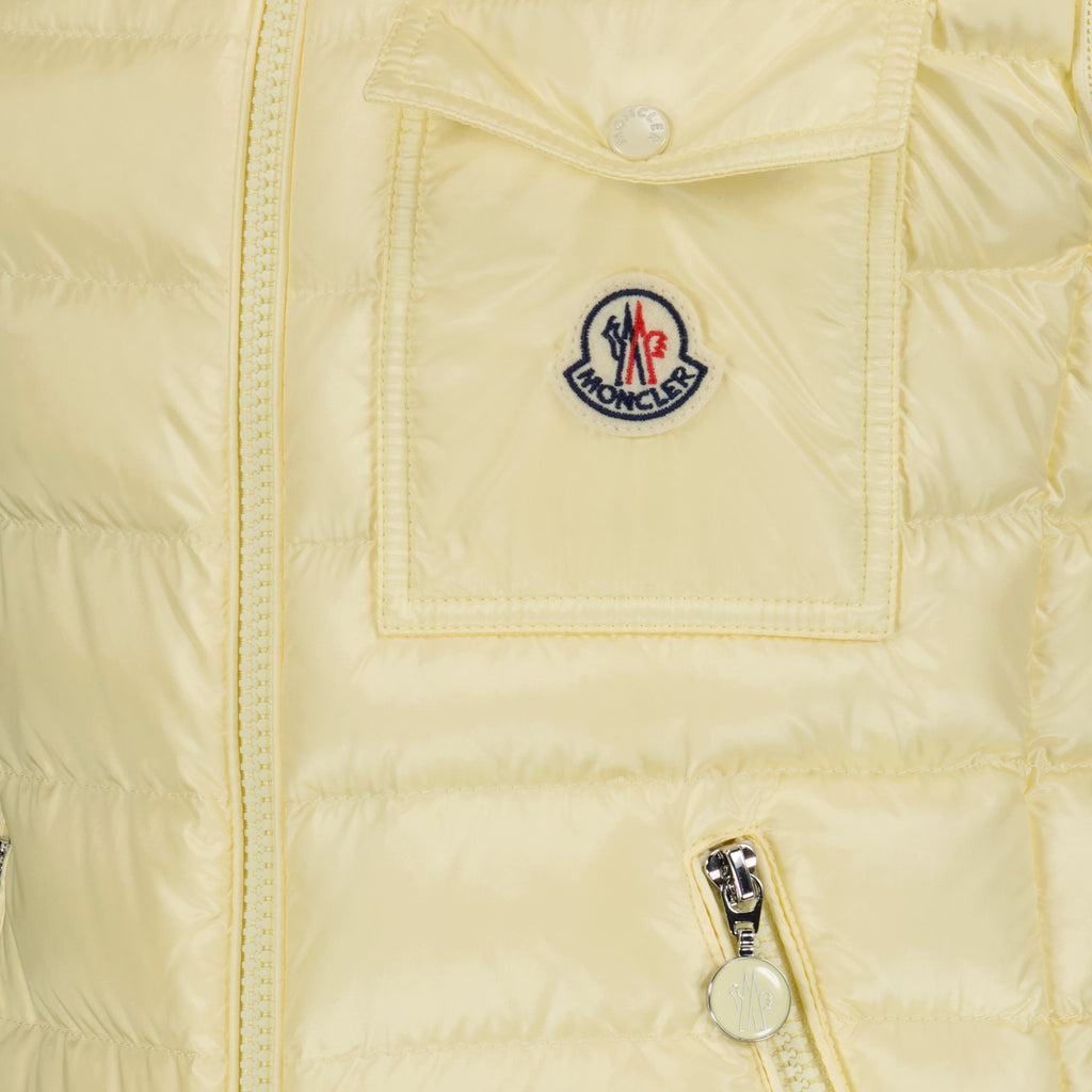 Jackets Glygos Sleeveless Jacket Moncler Yellow Femme