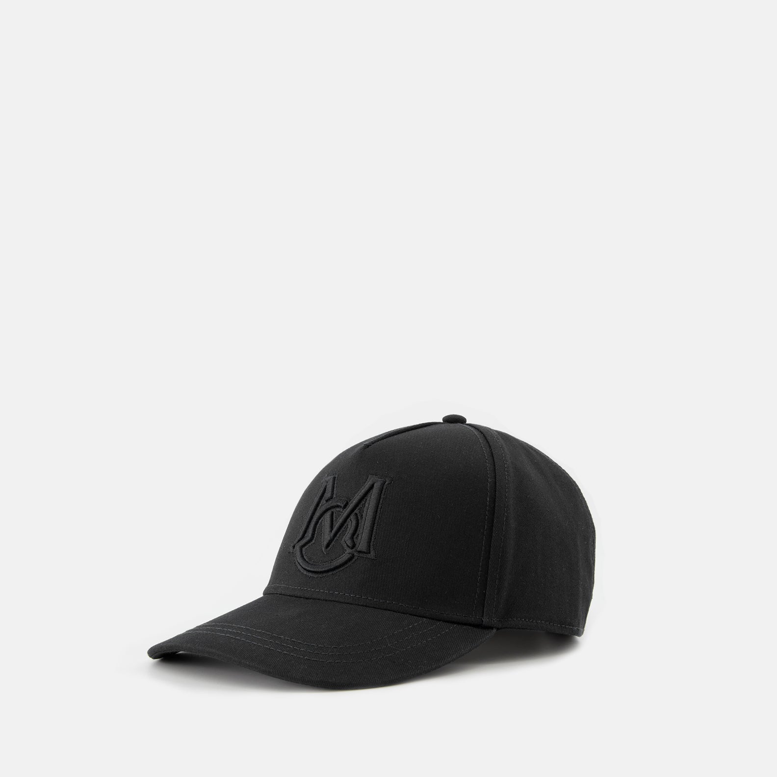 Chapeaux, casquettes et bonnets Casquette à logo Moncler Noir Homme