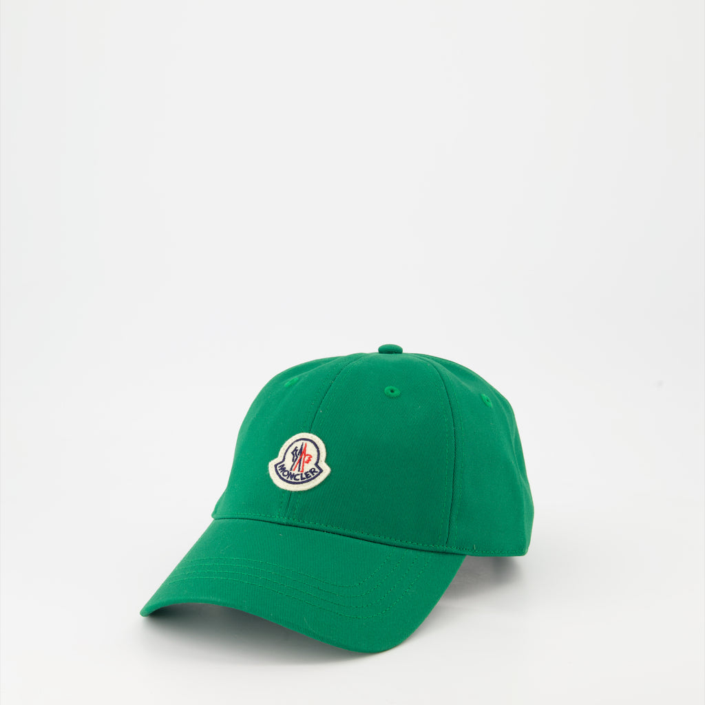 Chapeaux, casquettes et bonnets Casquette à logo Moncler Vert Homme