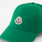 Chapeaux, casquettes et bonnets Casquette à logo Moncler Vert Homme