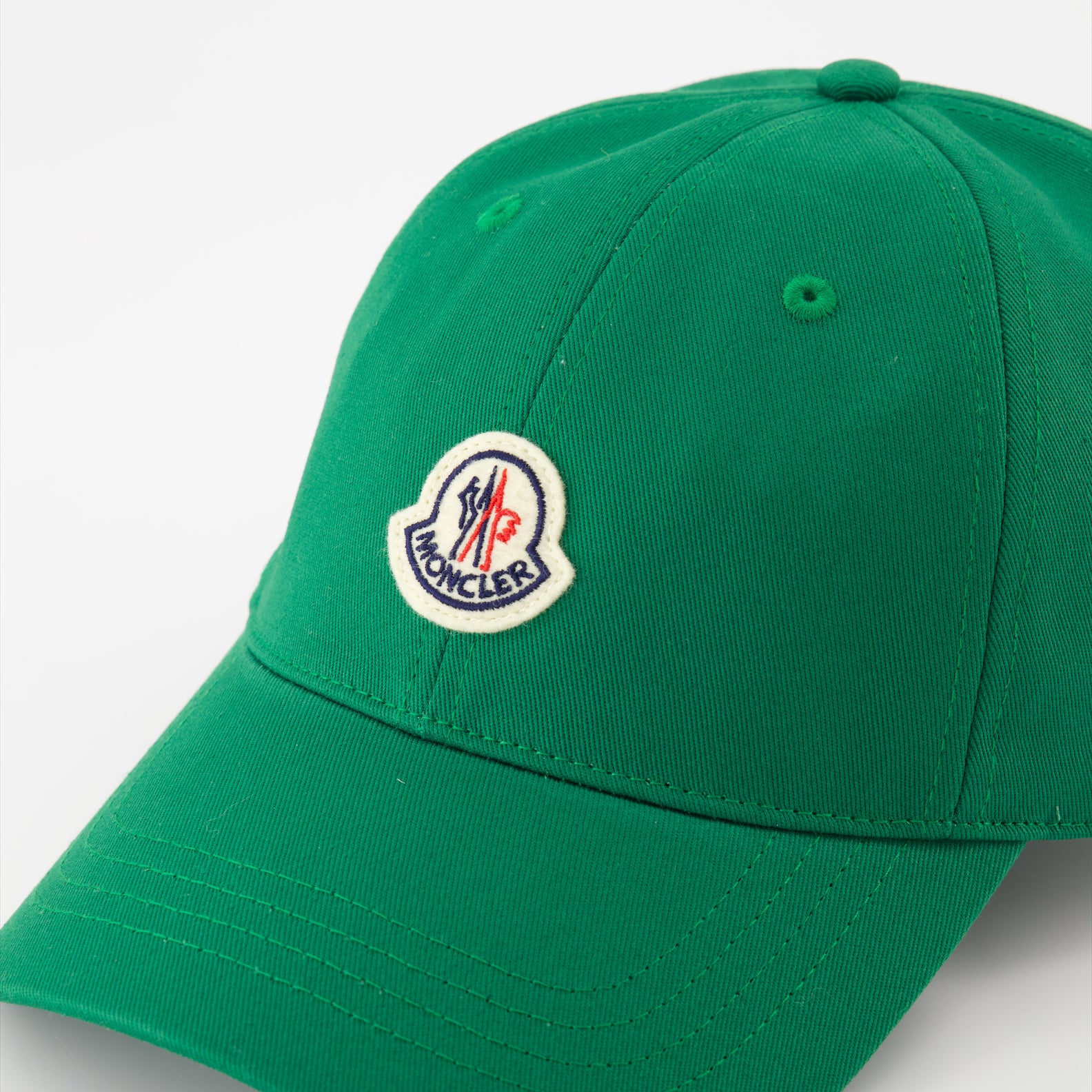 Chapeaux, casquettes et bonnets Casquette à logo Moncler Vert Homme