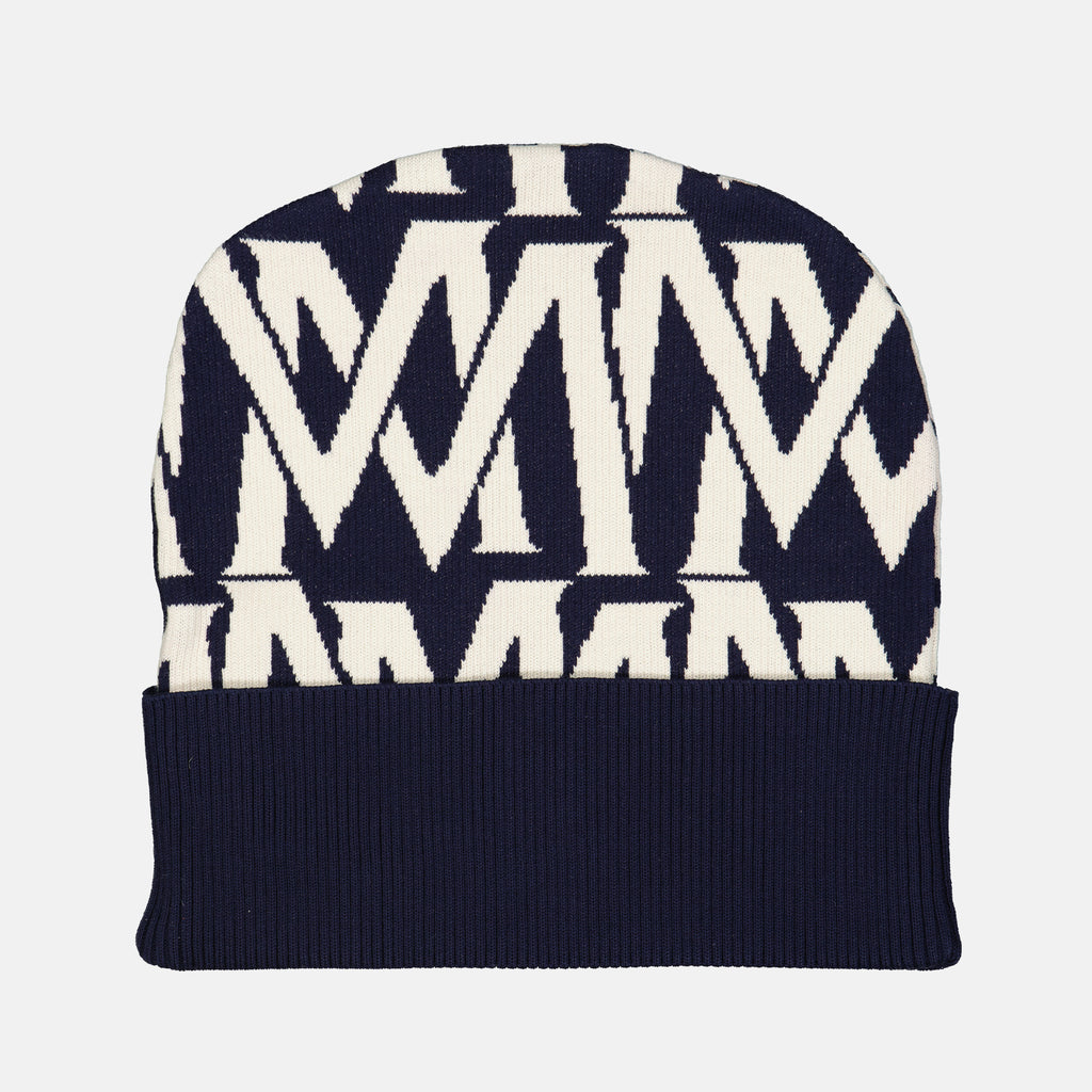 Hats, caps and beanies Monogram beanie Moncler Blue Man