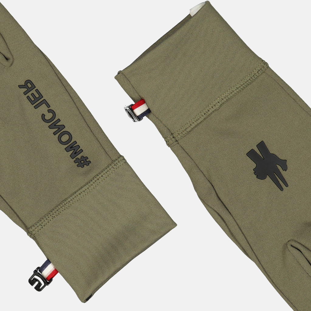 Écharpes, foulards et gants Gants en molleton Moncler Grenoble Vert Homme