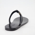 Zapatos abiertos Sandalias Cassandre Saint Laurent Negro Homme