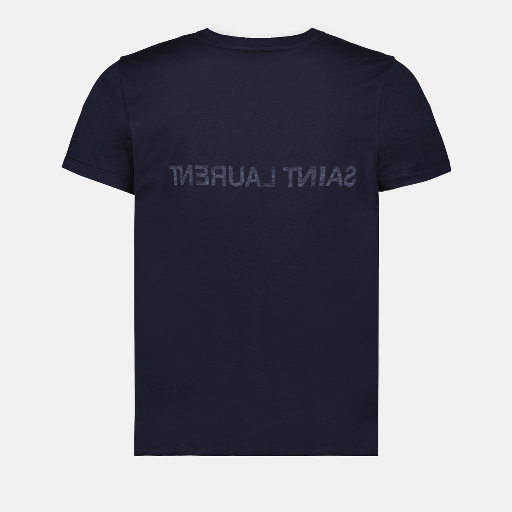 T-Shirts T-shirt à logos Saint Laurent Blau Homme