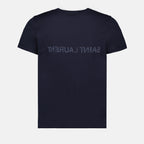 T-Shirts T-shirt à logos Saint Laurent Blau Homme