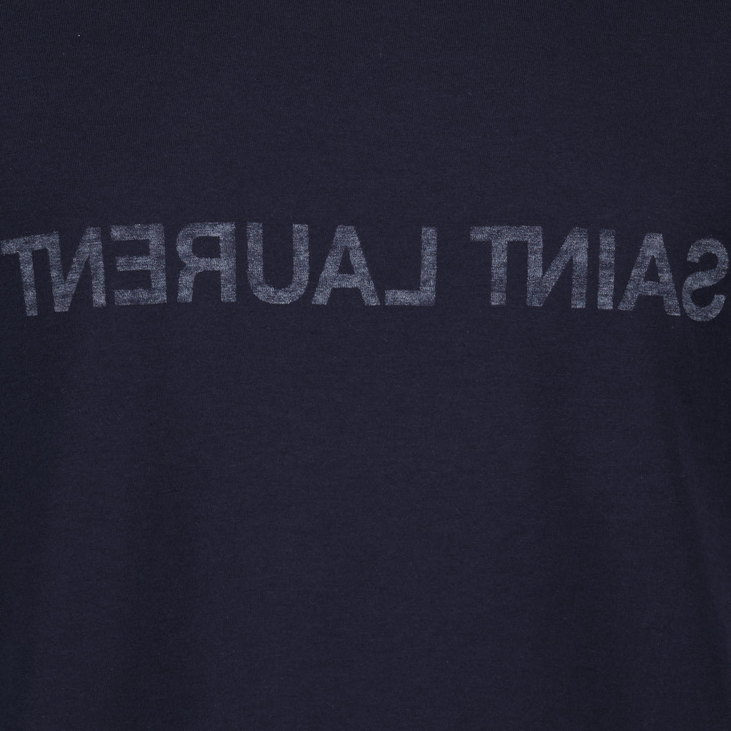 T-Shirts T-shirt à logos Saint Laurent Blau Homme