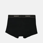 Sous-vêtements et homewear Boxer à logo Saint Laurent Noir Homme