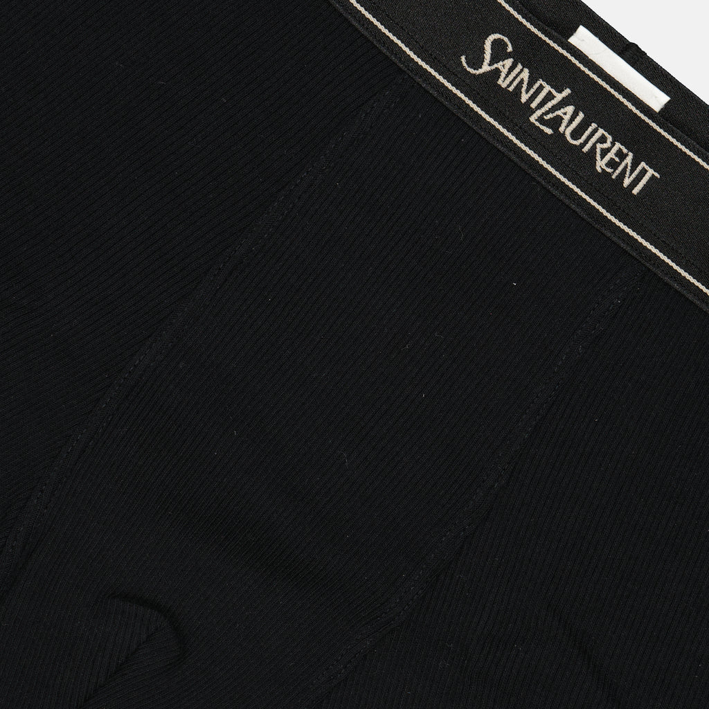 Sous-vêtements et homewear Boxer à logo Saint Laurent Noir Homme