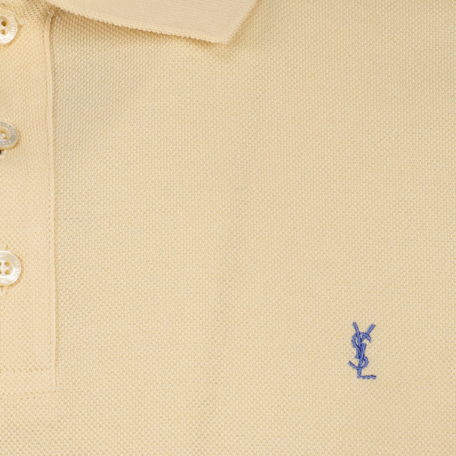 Polos Polo Cassandre Saint Laurent Beige Homme