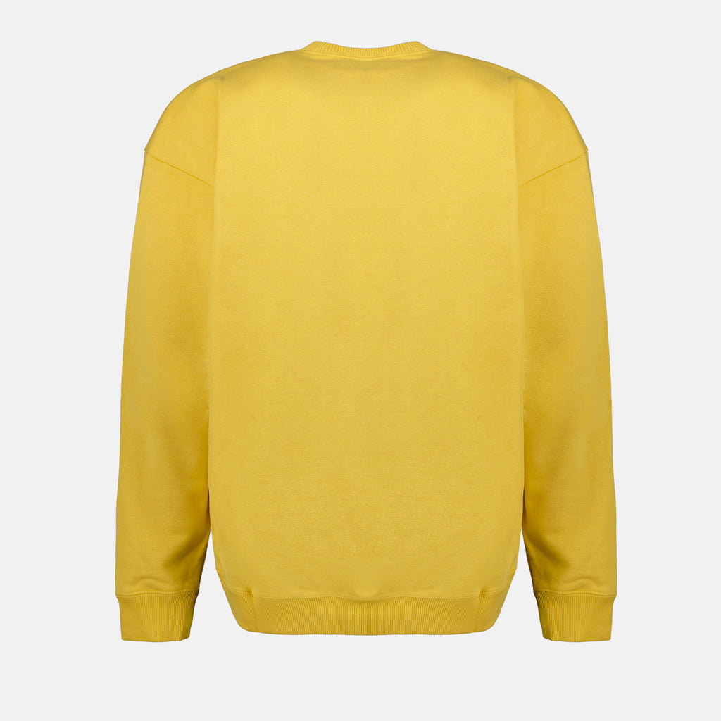 Sudaderas Sudadera con Logo Bordado Saint Laurent Amarillo Homme