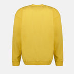 Sudaderas Sudadera con Logo Bordado Saint Laurent Amarillo Homme