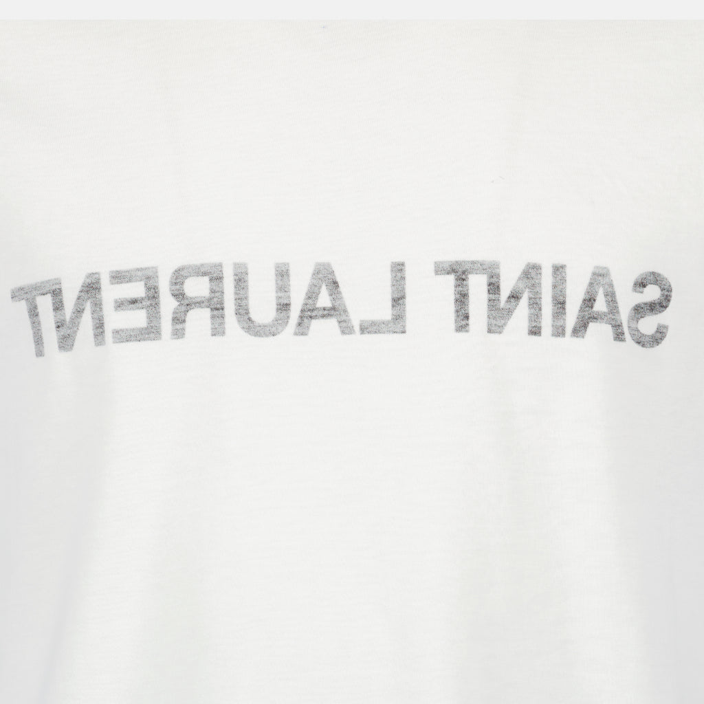 T-Shirts T-shirt à logos Saint Laurent Weiß Homme