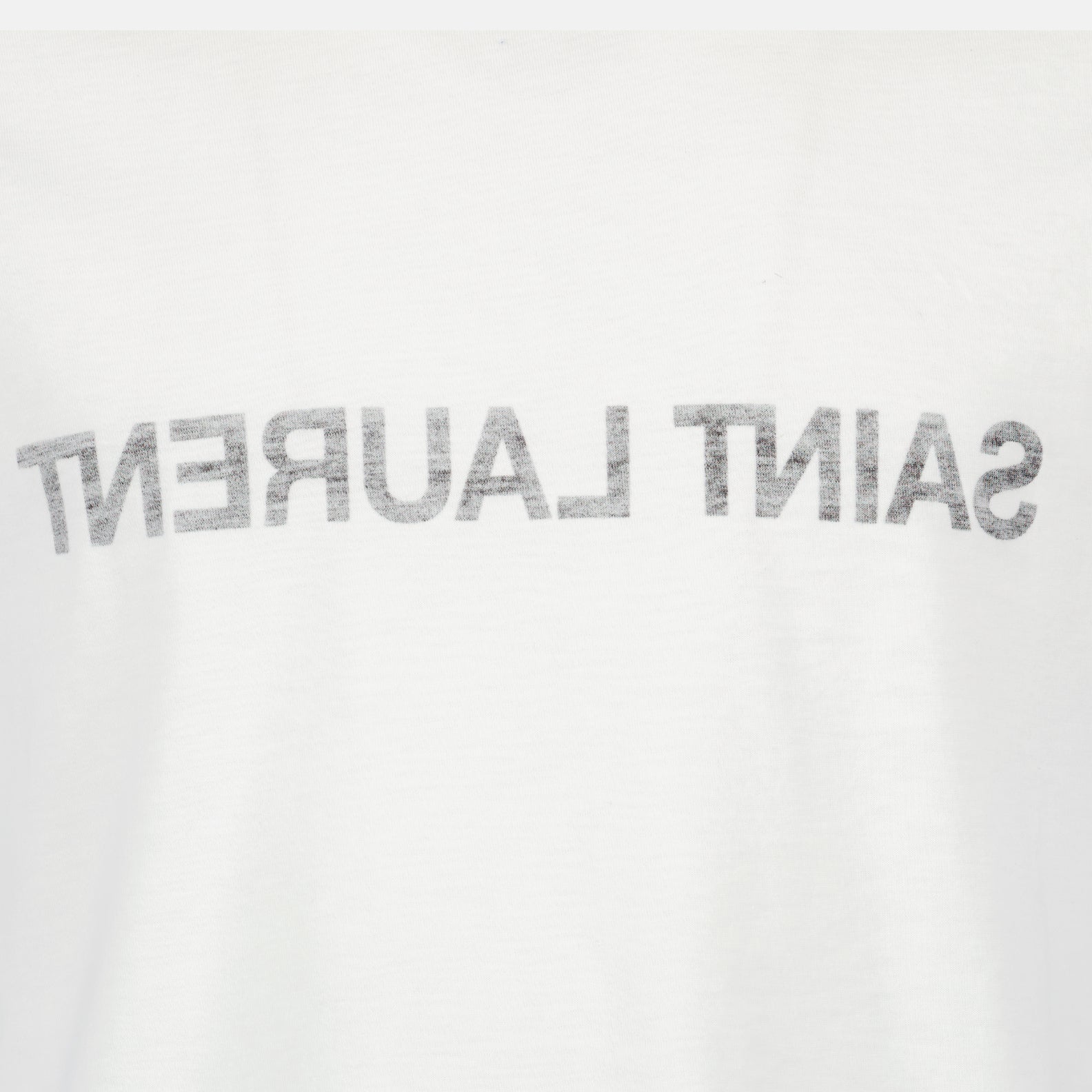 T-Shirts T-shirt à logos Saint Laurent Weiß Homme