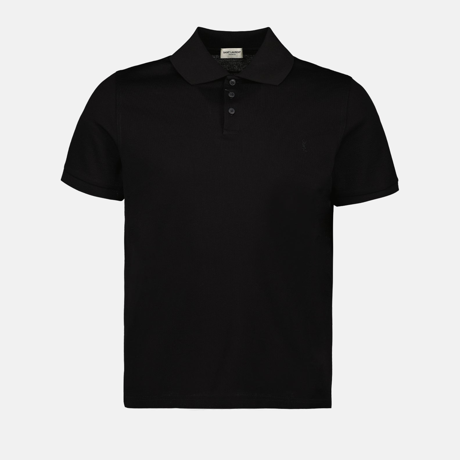 Polos Polo Cassandre Saint Laurent Negro Homme