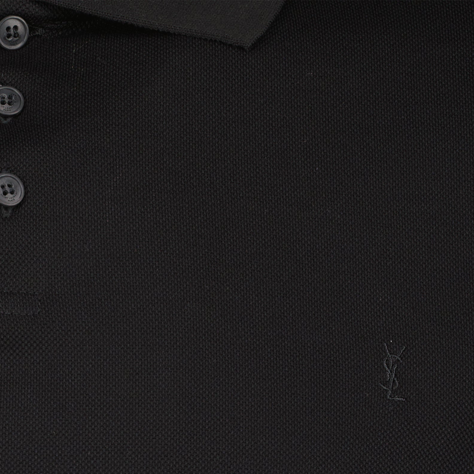 Polos Polo Cassandre Saint Laurent Negro Homme