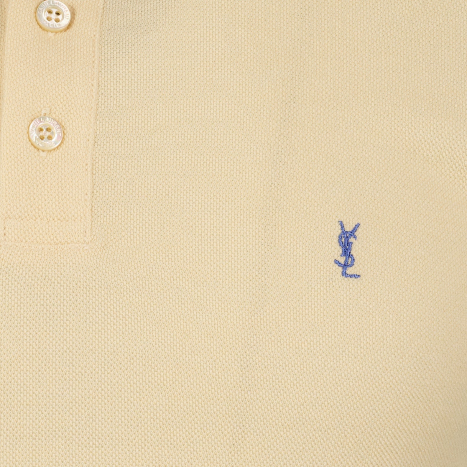Polos Polo Cassandre Saint Laurent Beige Homme