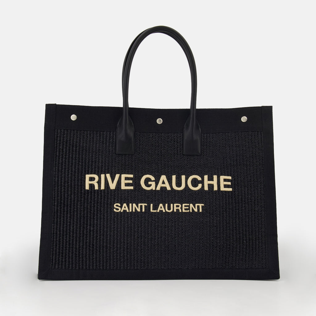 Tote bags Sac cabas Rive Gauche Saint Laurent Schwarz Homme