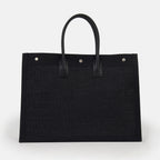 Tote bags Sac cabas Rive Gauche Saint Laurent Schwarz Homme
