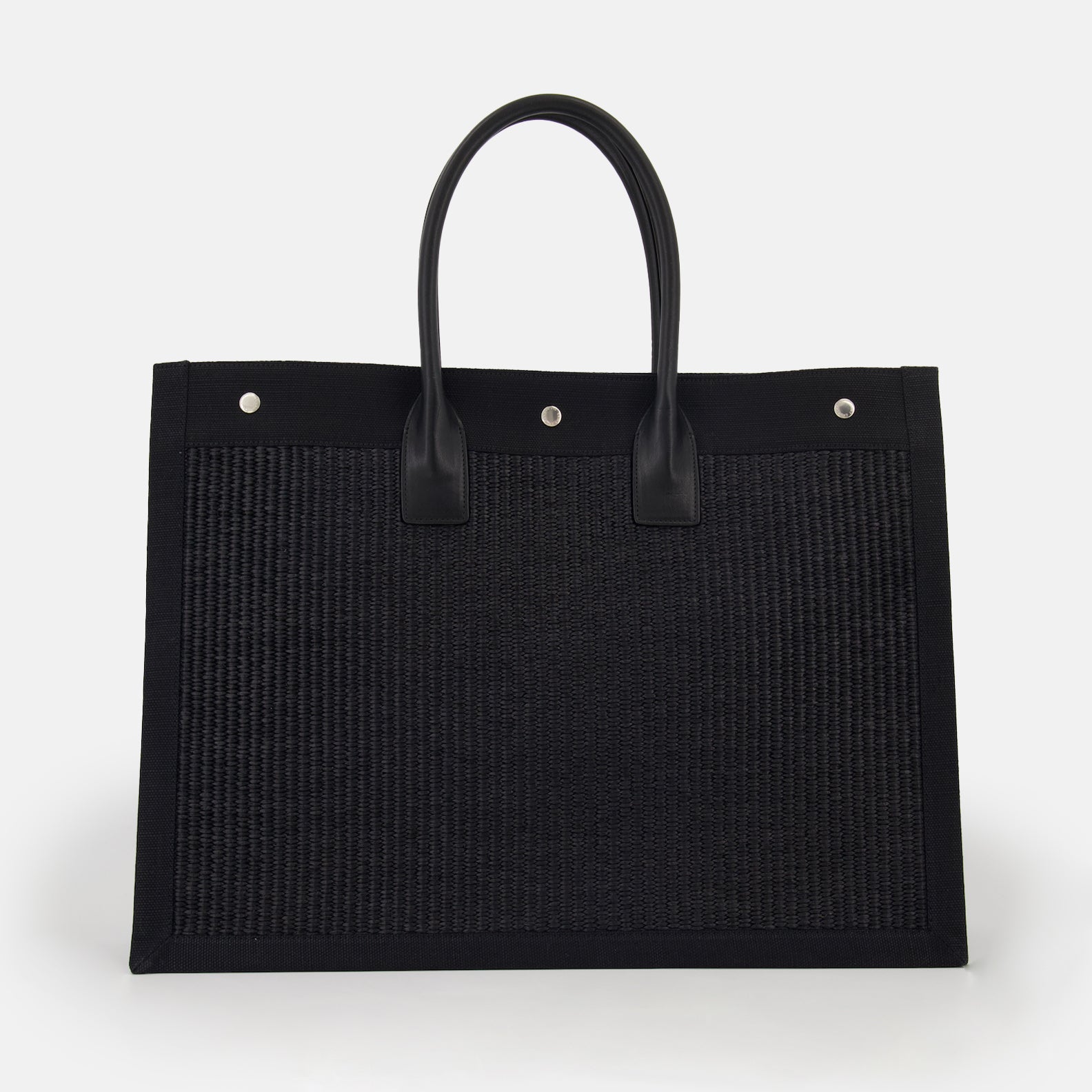 Tote bags Sac cabas Rive Gauche Saint Laurent Schwarz Homme