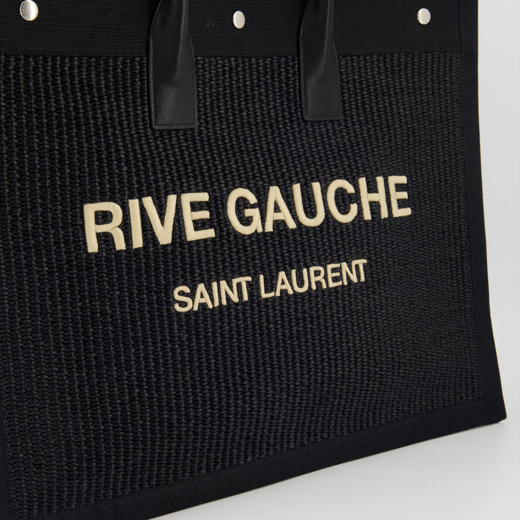 Tote bags Sac cabas Rive Gauche Saint Laurent Schwarz Homme