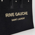 Tote bags Sac cabas Rive Gauche Saint Laurent Schwarz Homme