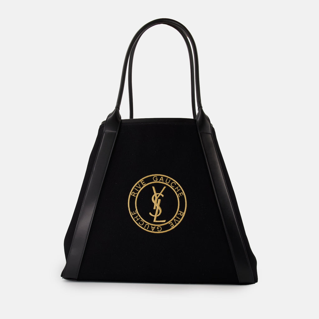 Tote bags Rive Gauche Tote Bag Saint Laurent Schwarz Herren