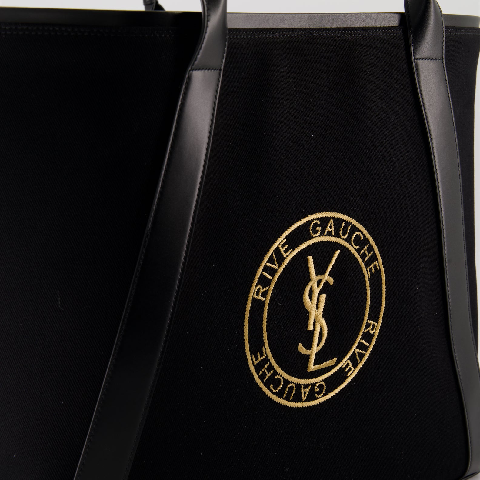 Tote bags Rive Gauche Tote Bag Saint Laurent Schwarz Herren