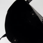 Tote bags Leather shopping bag Saint Laurent Black Man