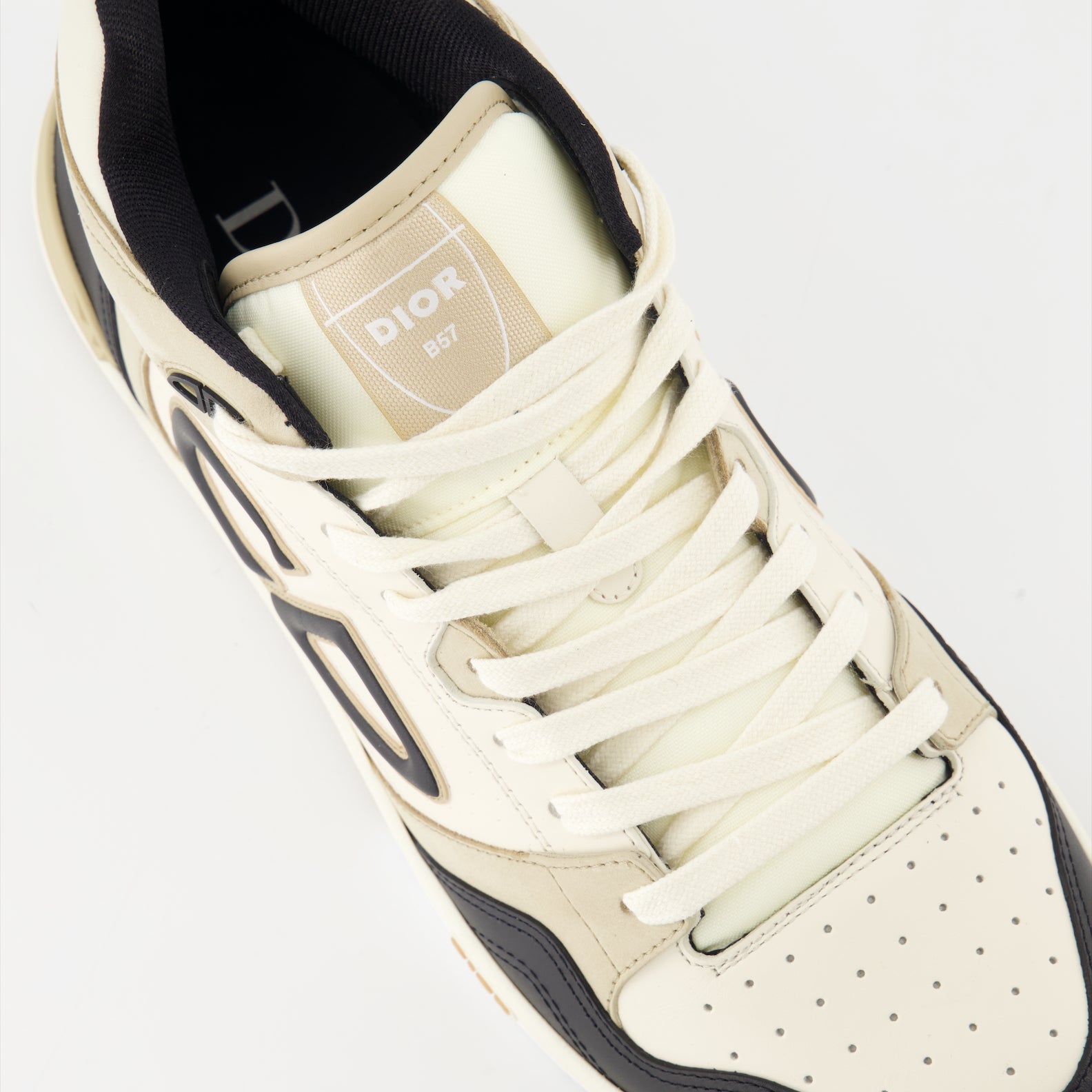 Sneaker B57 Leder Sneakers Dior Beige Homme