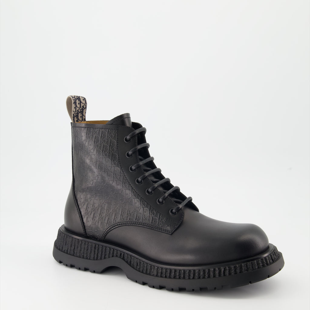Stiefel und stiefeletten Buffalo Schnürstiefeletten Dior Schwarz Homme