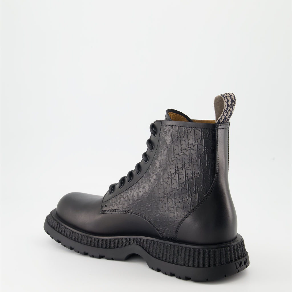 Stiefel und stiefeletten Buffalo Schnürstiefeletten Dior Schwarz Homme