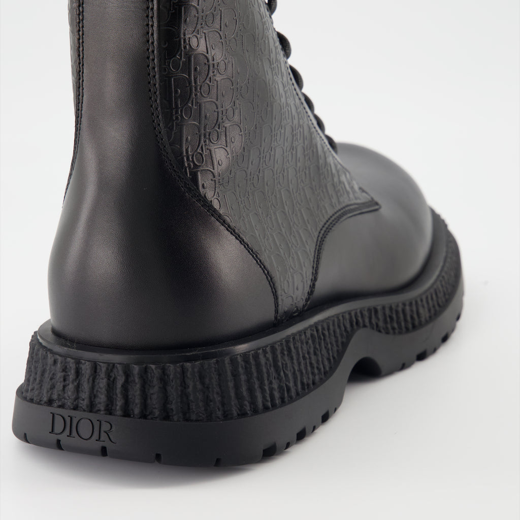 Stiefel und stiefeletten Buffalo Schnürstiefeletten Dior Schwarz Homme