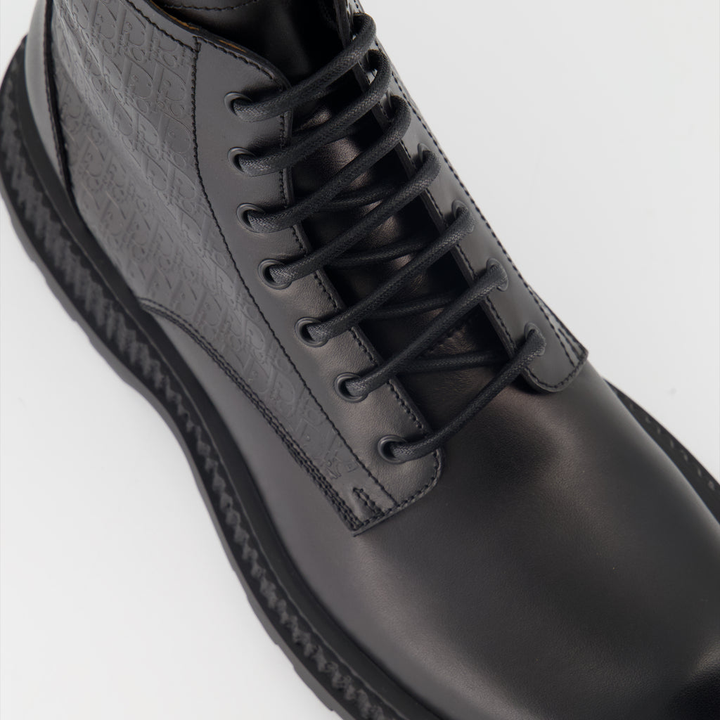 Stiefel und stiefeletten Buffalo Schnürstiefeletten Dior Schwarz Homme