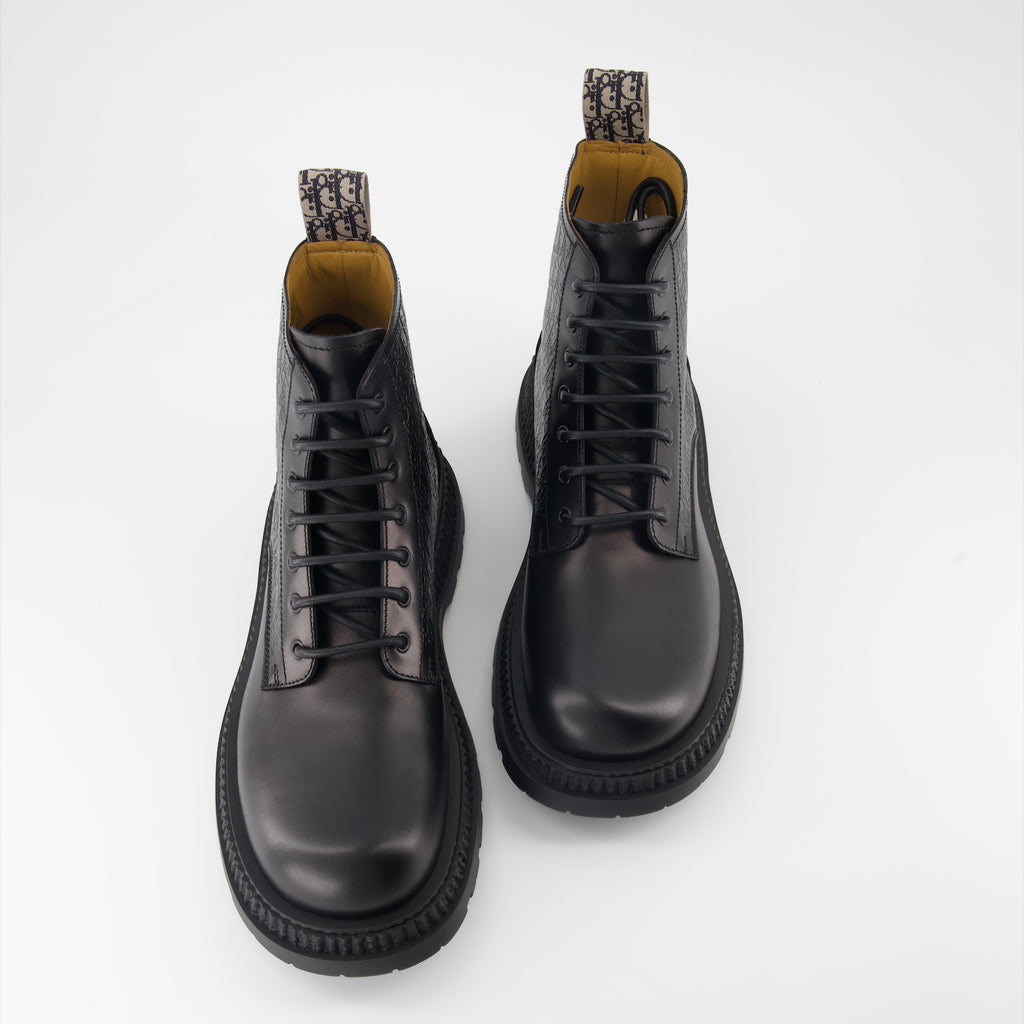 Stiefel und stiefeletten Buffalo Schnürstiefeletten Dior Schwarz Homme