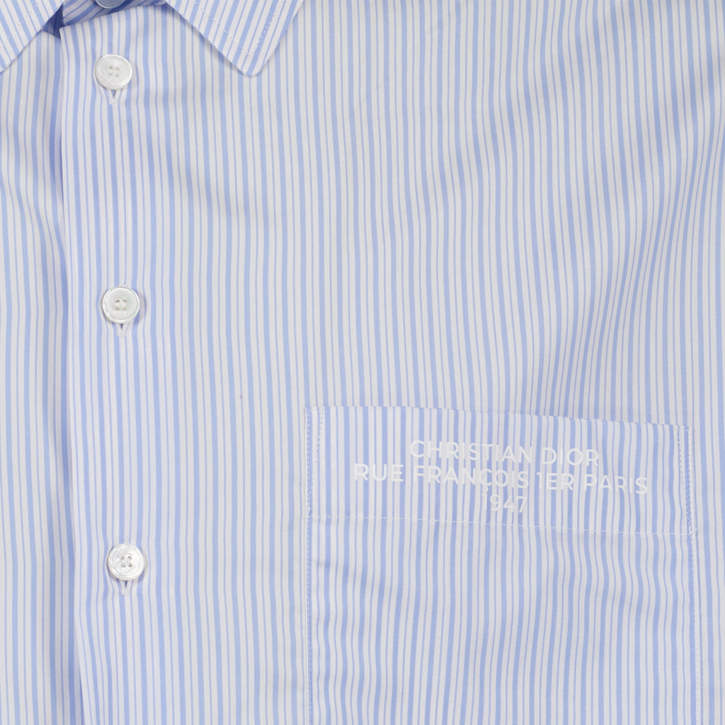 Chemises Chemise rayée Dior Bleu Homme