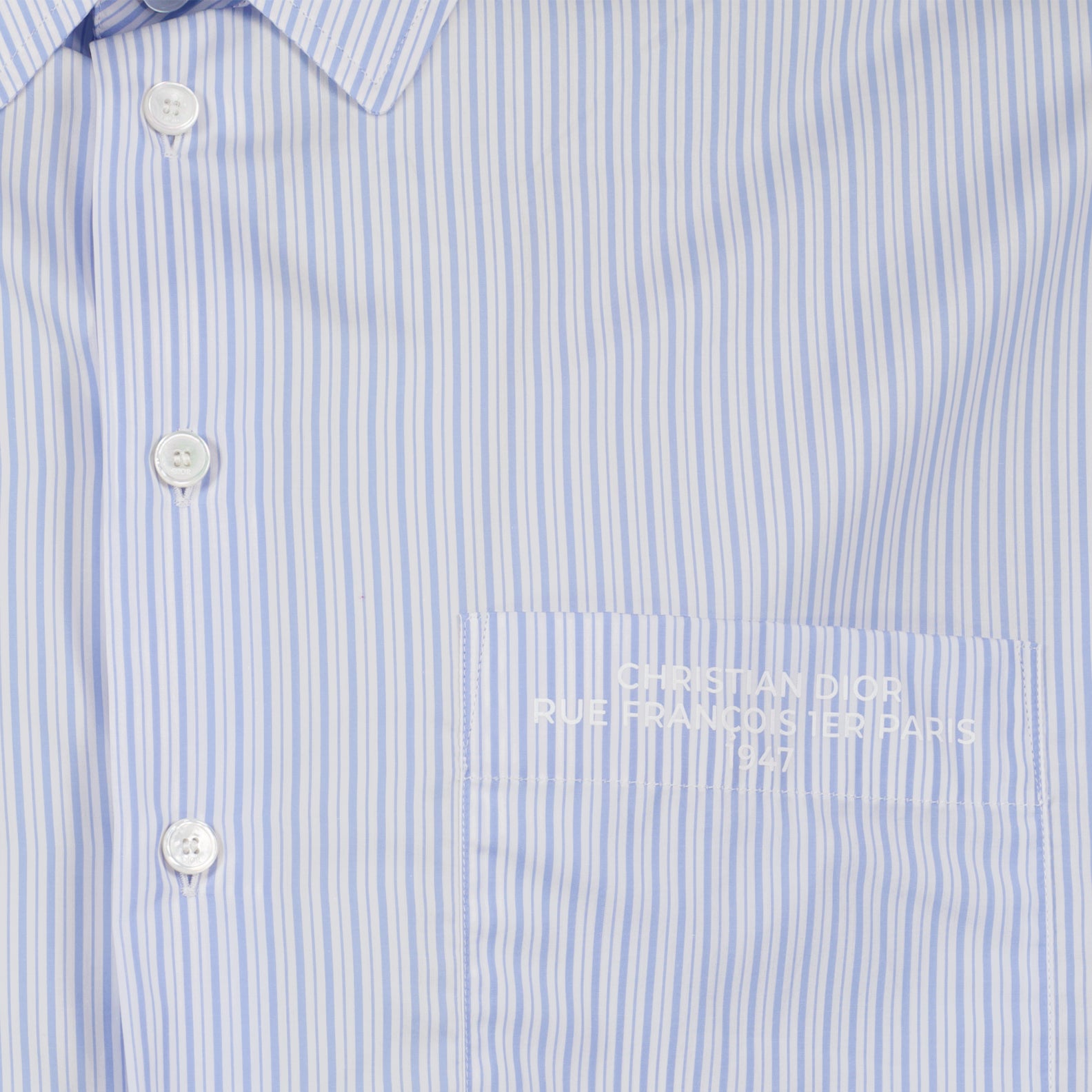 Chemises Chemise rayée Dior Bleu Homme