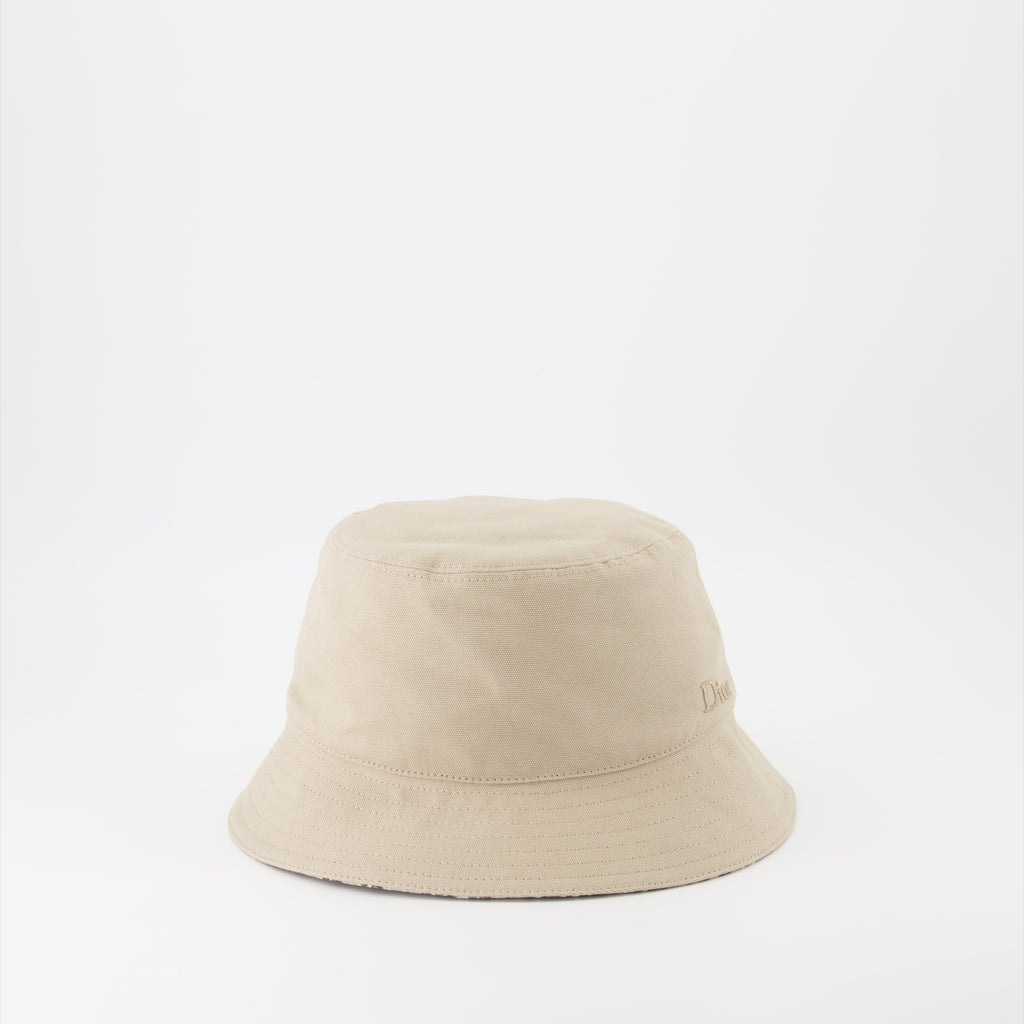 Cappelli, berretti e beanie Bob Oblique réversible Dior Beige Homme