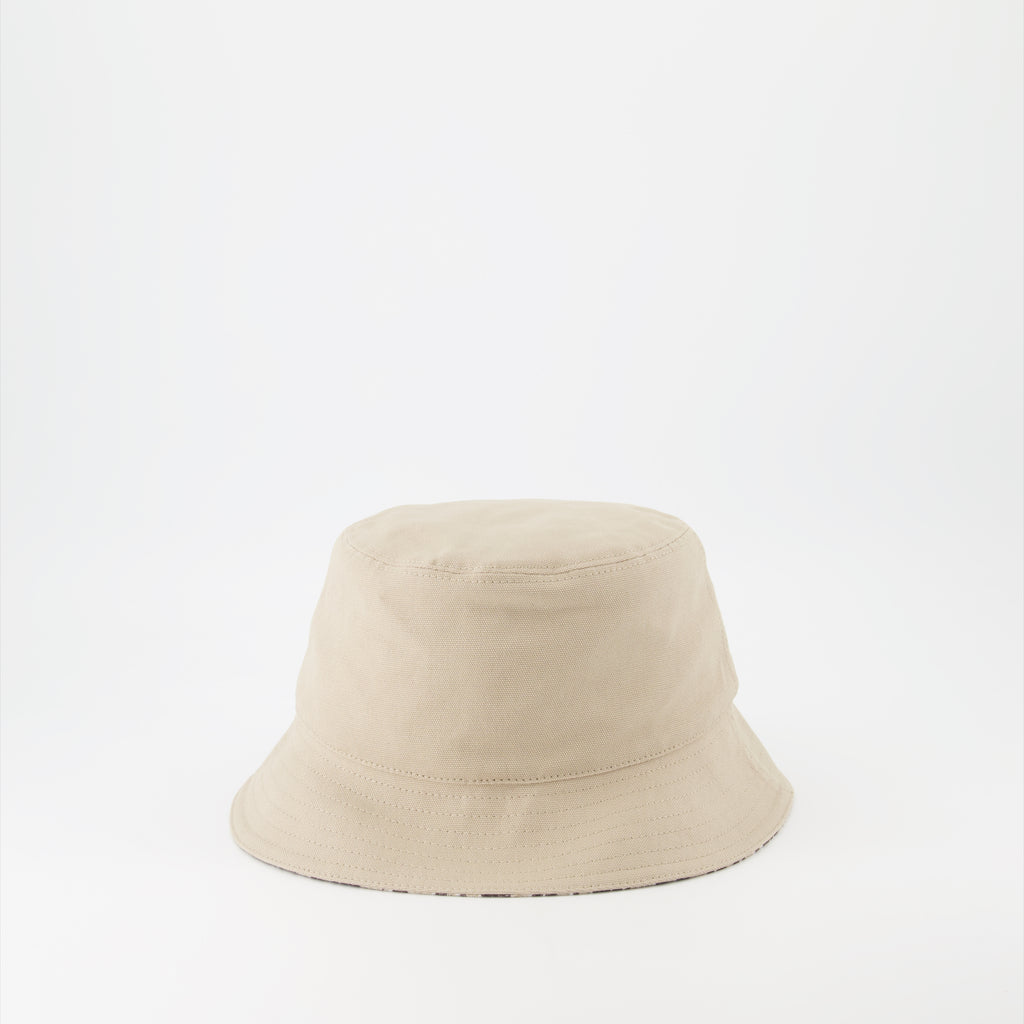 Cappelli, berretti e beanie Bob Oblique réversible Dior Beige Homme