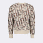 Maglieria Cardigan Oblique Dior Beige Homme