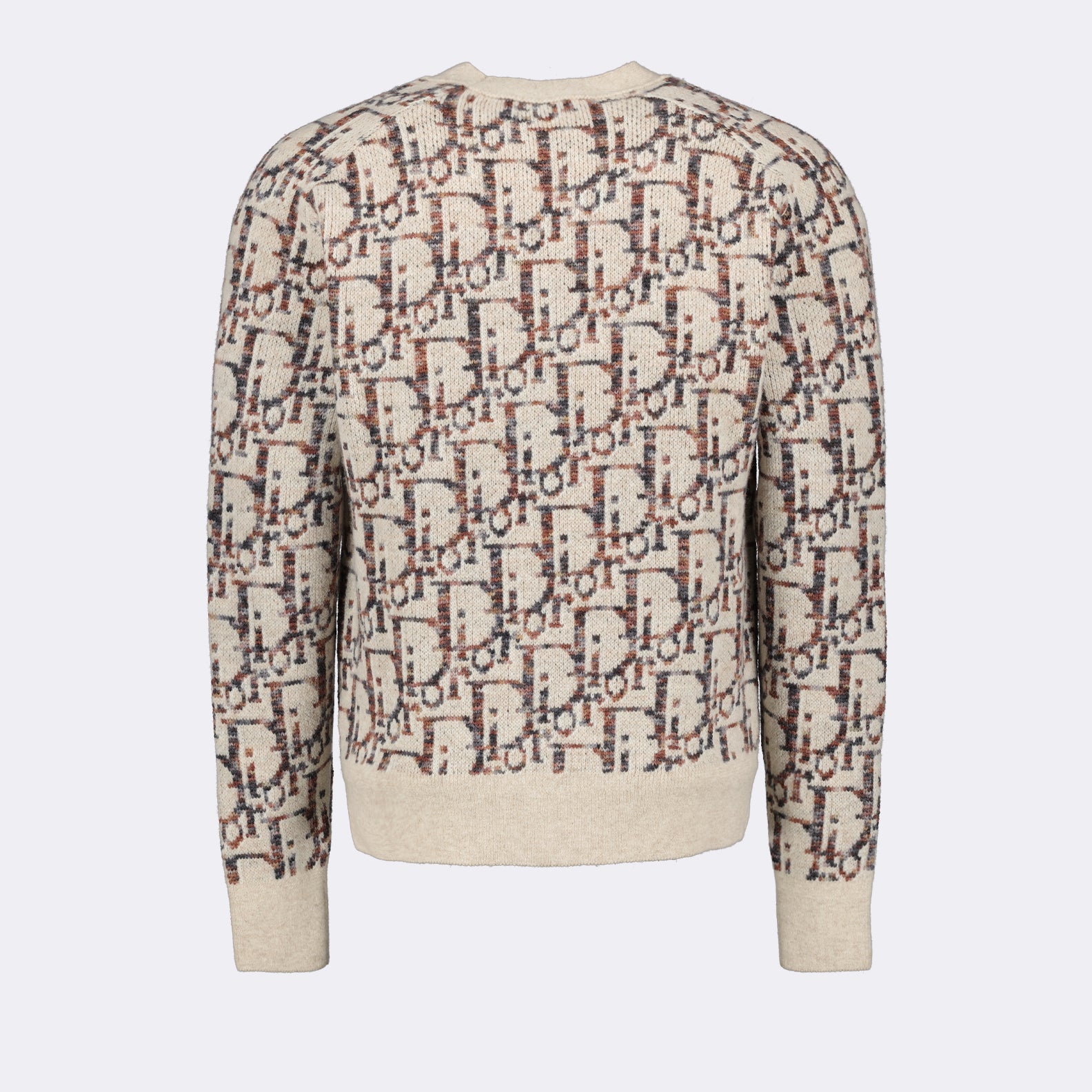 Maglieria Cardigan Oblique Dior Beige Homme