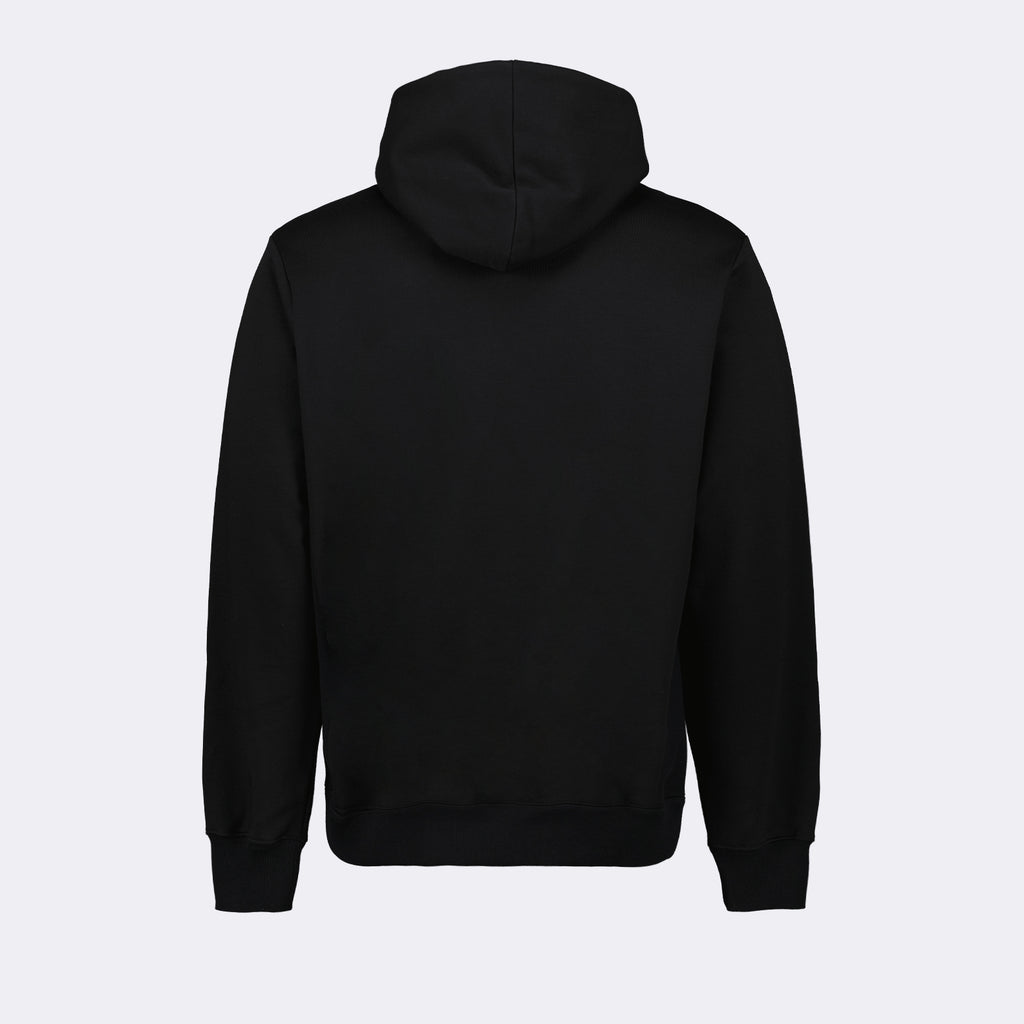 Sweatshirts Sweat à capuche à logos Dior Noir Homme