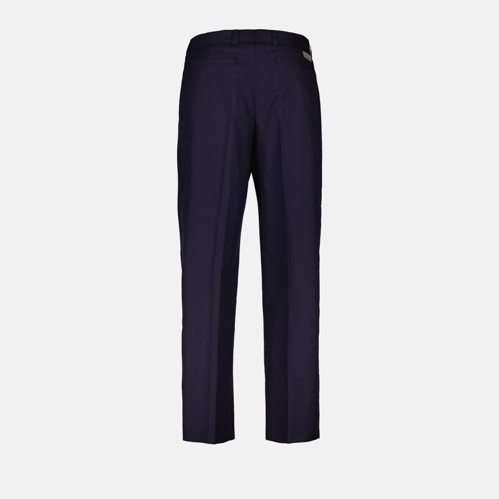 Pantalons Pantalon à pinces Dior Bleu foncé Homme