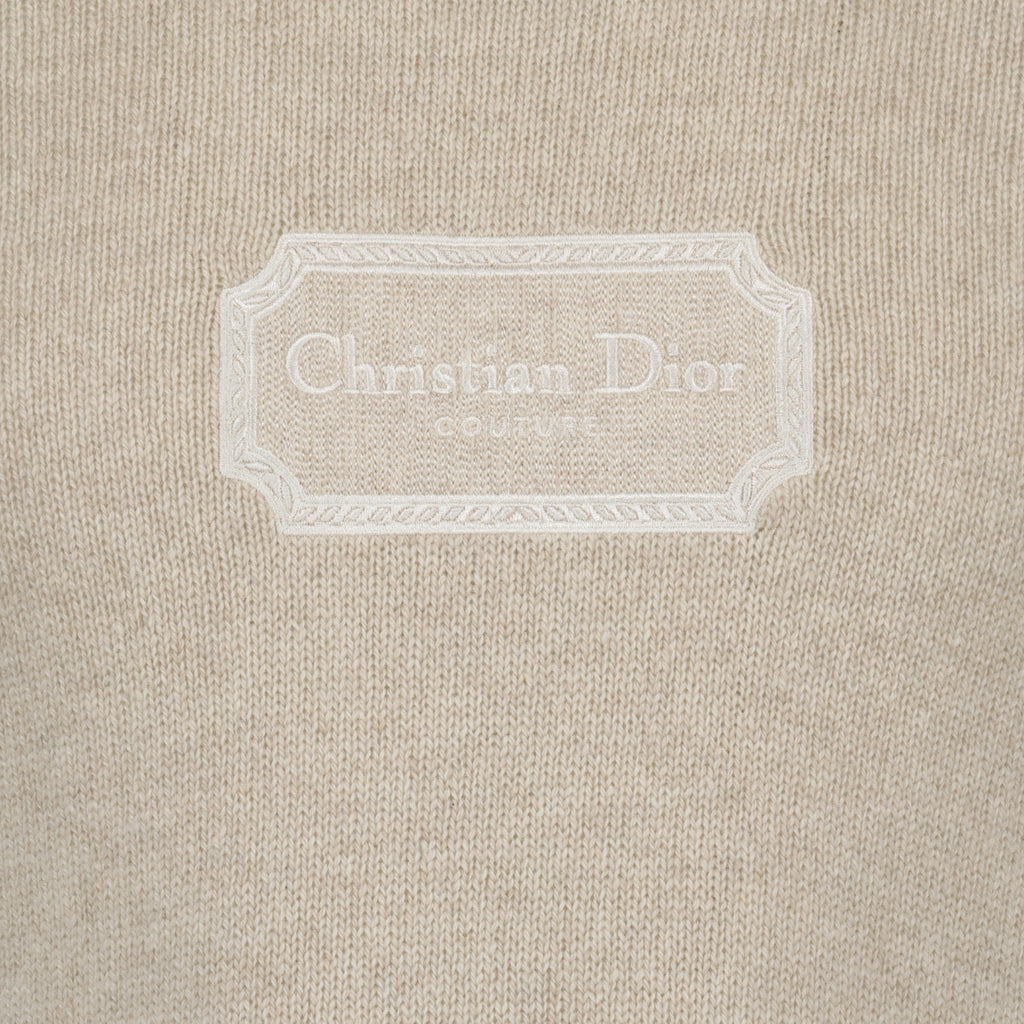 ニットウェア クチュールカシミアセーター Dior ベージュ 男