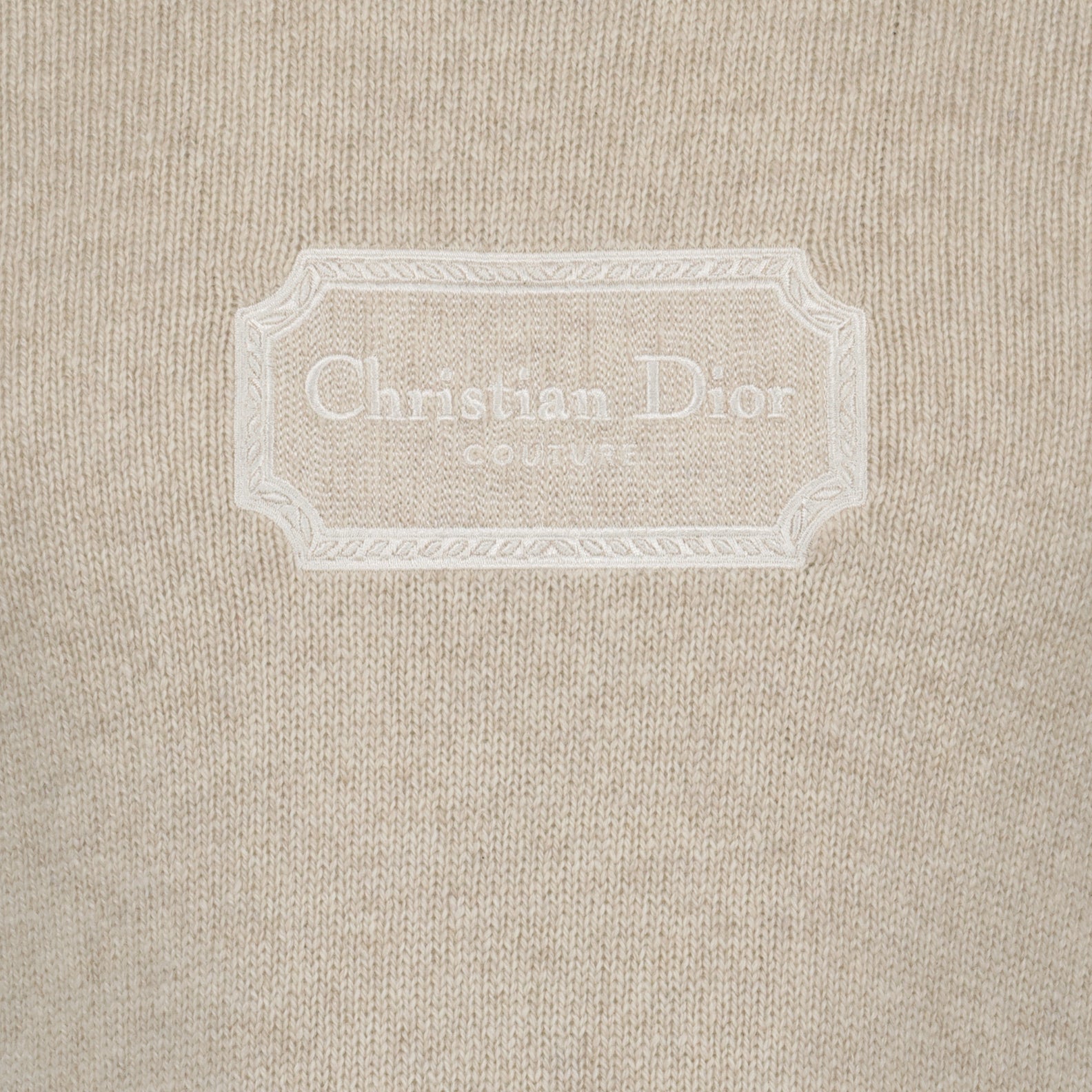 ニットウェア クチュールカシミアセーター Dior ベージュ 男