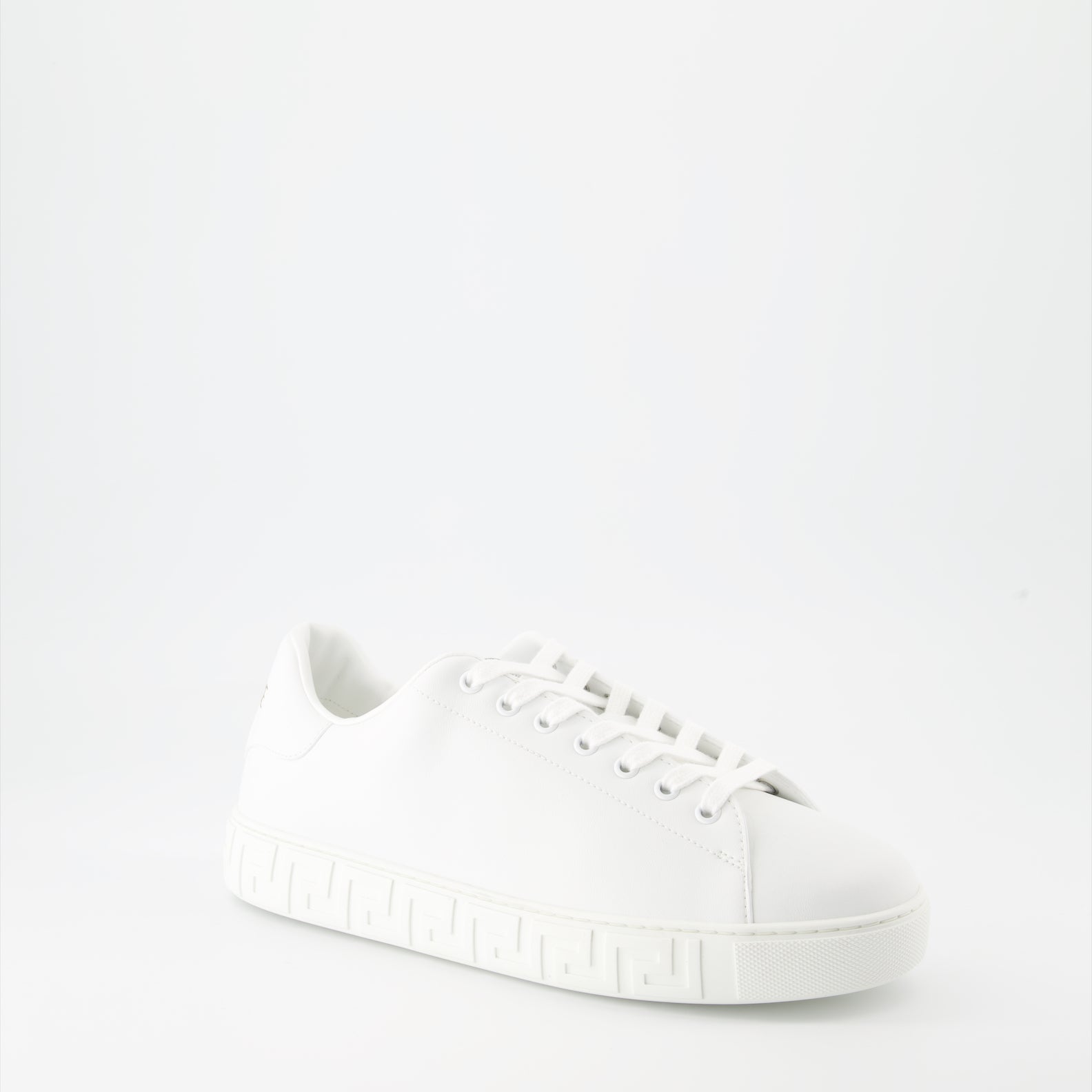 Baskets Baskets Greca Versace Blanc Homme
